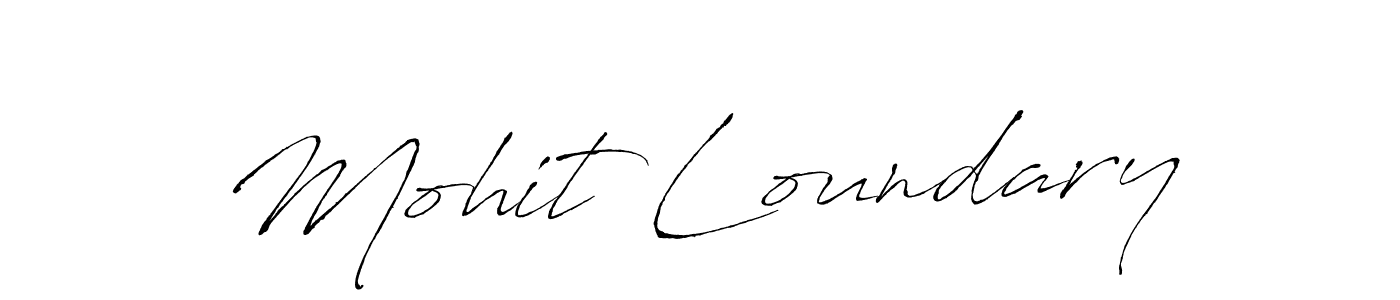 You can use this online signature creator to create a handwritten signature for the name Mohit Loundary. This is the best online autograph maker. Mohit Loundary signature style 6 images and pictures png