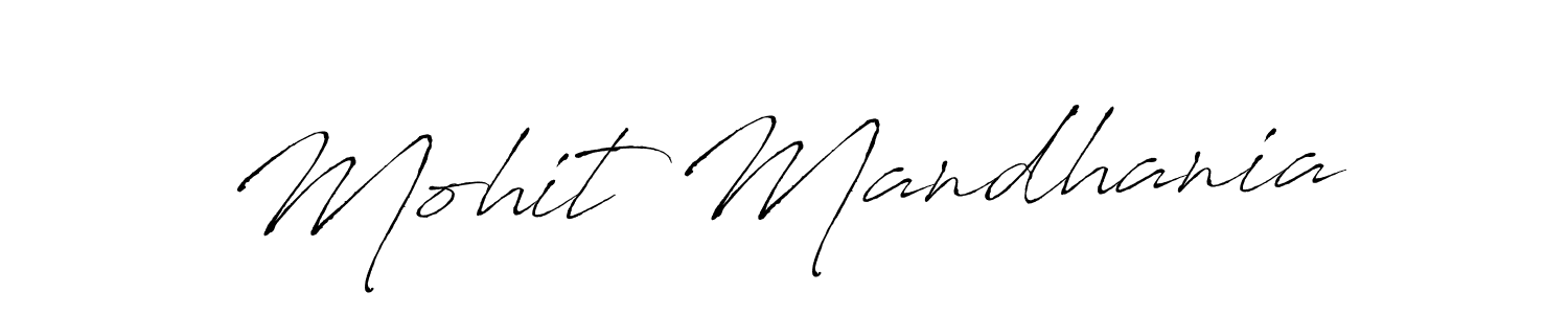 Use a signature maker to create a handwritten signature online. With this signature software, you can design (Antro_Vectra) your own signature for name Mohit Mandhania. Mohit Mandhania signature style 6 images and pictures png