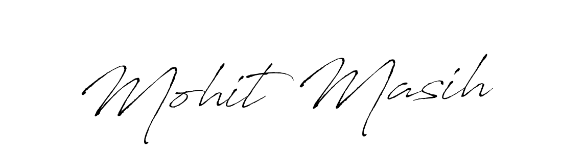 You should practise on your own different ways (Antro_Vectra) to write your name (Mohit Masih) in signature. don't let someone else do it for you. Mohit Masih signature style 6 images and pictures png