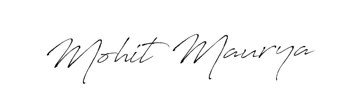 Similarly Antro_Vectra is the best handwritten signature design. Signature creator online .You can use it as an online autograph creator for name Mohit Maurya. Mohit Maurya signature style 6 images and pictures png
