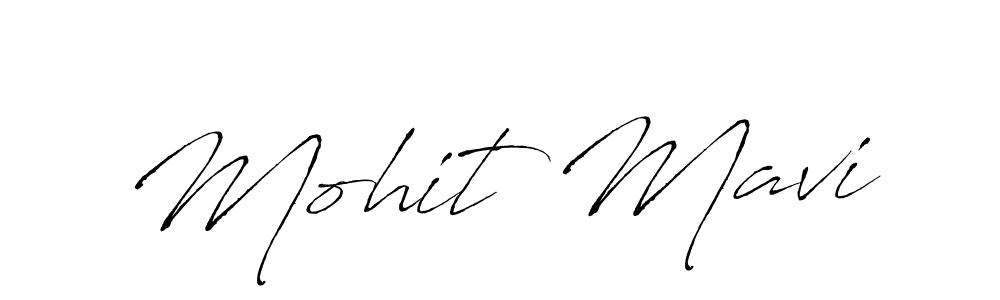 Mohit Mavi stylish signature style. Best Handwritten Sign (Antro_Vectra) for my name. Handwritten Signature Collection Ideas for my name Mohit Mavi. Mohit Mavi signature style 6 images and pictures png