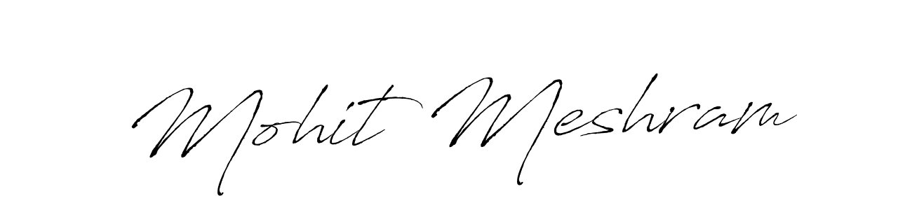 Make a beautiful signature design for name Mohit Meshram. Use this online signature maker to create a handwritten signature for free. Mohit Meshram signature style 6 images and pictures png