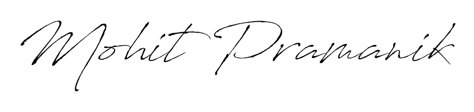 A dynamic signature style for Mohit Pramanik using Antro_Vectra script. Designed to look authentic, handwritten, and professional. Mohit Pramanik signature style 6 images and pictures png