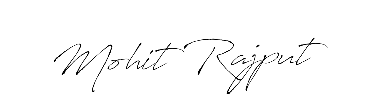 Also we have Mohit Rajput name is the best signature style. Create professional handwritten signature collection using Antro_Vectra autograph style. Mohit Rajput signature style 6 images and pictures png