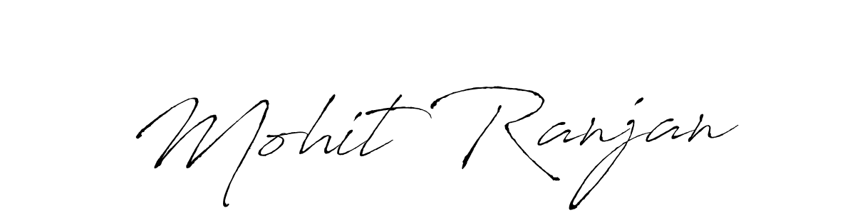 Similarly Antro_Vectra is the best handwritten signature design. Signature creator online .You can use it as an online autograph creator for name Mohit Ranjan. Mohit Ranjan signature style 6 images and pictures png
