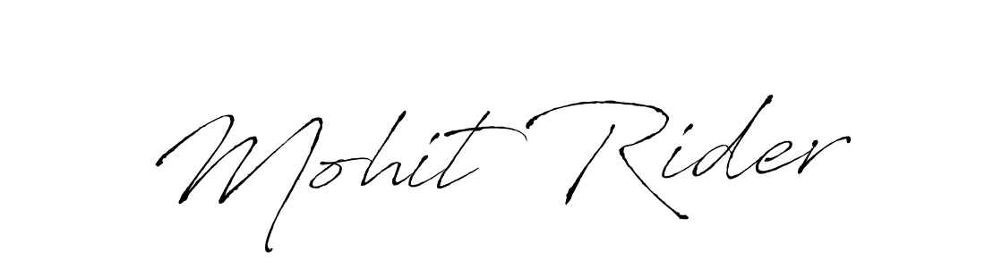 Antro_Vectra is a professional signature style that is perfect for those who want to add a touch of class to their signature. It is also a great choice for those who want to make their signature more unique. Get Mohit Rider name to fancy signature for free. Mohit Rider signature style 6 images and pictures png