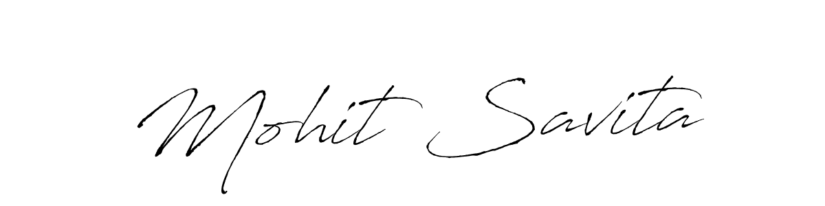 Make a beautiful signature design for name Mohit Savita. Use this online signature maker to create a handwritten signature for free. Mohit Savita signature style 6 images and pictures png