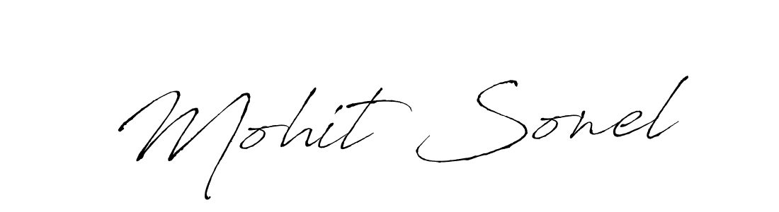 Antro_Vectra is a professional signature style that is perfect for those who want to add a touch of class to their signature. It is also a great choice for those who want to make their signature more unique. Get Mohit Sonel name to fancy signature for free. Mohit Sonel signature style 6 images and pictures png
