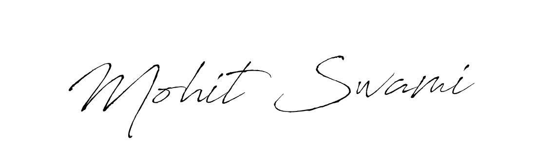 How to make Mohit Swami name signature. Use Antro_Vectra style for creating short signs online. This is the latest handwritten sign. Mohit Swami signature style 6 images and pictures png