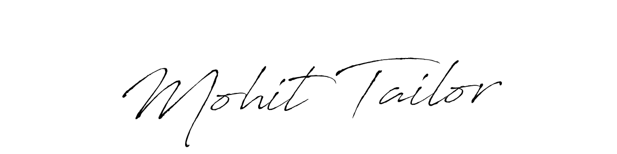 It looks lik you need a new signature style for name Mohit Tailor. Design unique handwritten (Antro_Vectra) signature with our free signature maker in just a few clicks. Mohit Tailor signature style 6 images and pictures png