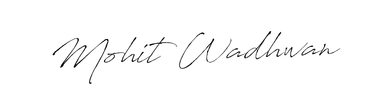 if you are searching for the best signature style for your name Mohit Wadhwan. so please give up your signature search. here we have designed multiple signature styles  using Antro_Vectra. Mohit Wadhwan signature style 6 images and pictures png