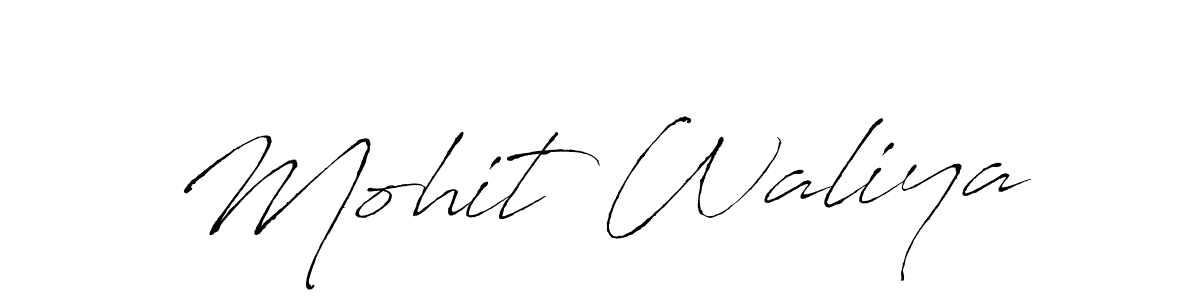 if you are searching for the best signature style for your name Mohit Waliya. so please give up your signature search. here we have designed multiple signature styles  using Antro_Vectra. Mohit Waliya signature style 6 images and pictures png