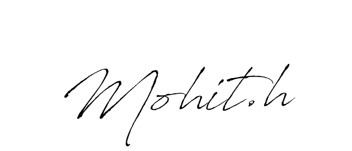 Here are the top 10 professional signature styles for the name Mohit.h. These are the best autograph styles you can use for your name. Mohit.h signature style 6 images and pictures png