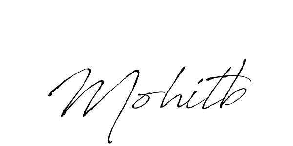 It looks lik you need a new signature style for name Mohitb. Design unique handwritten (Antro_Vectra) signature with our free signature maker in just a few clicks. Mohitb signature style 6 images and pictures png