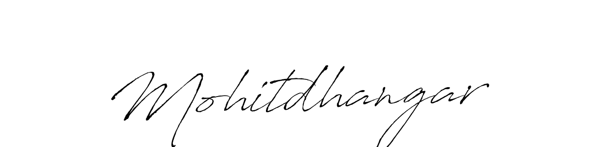 It looks lik you need a new signature style for name Mohitdhangar. Design unique handwritten (Antro_Vectra) signature with our free signature maker in just a few clicks. Mohitdhangar signature style 6 images and pictures png