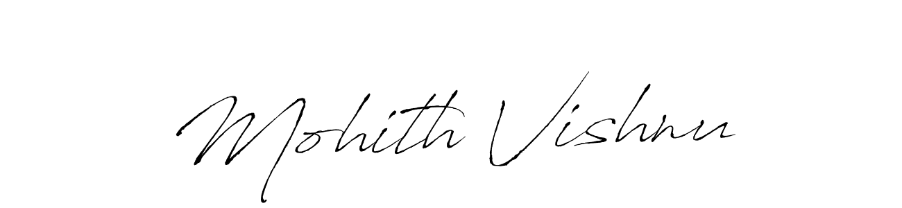 You should practise on your own different ways (Antro_Vectra) to write your name (Mohith Vishnu) in signature. don't let someone else do it for you. Mohith Vishnu signature style 6 images and pictures png