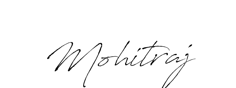 How to make Mohitraj name signature. Use Antro_Vectra style for creating short signs online. This is the latest handwritten sign. Mohitraj signature style 6 images and pictures png