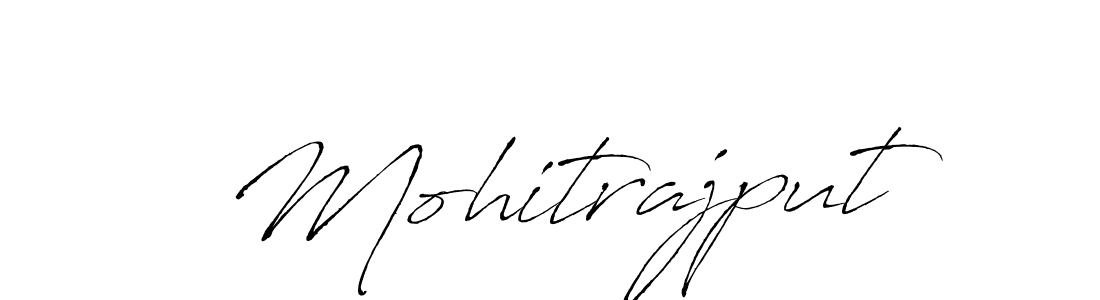 Use a signature maker to create a handwritten signature online. With this signature software, you can design (Antro_Vectra) your own signature for name Mohitrajput. Mohitrajput signature style 6 images and pictures png