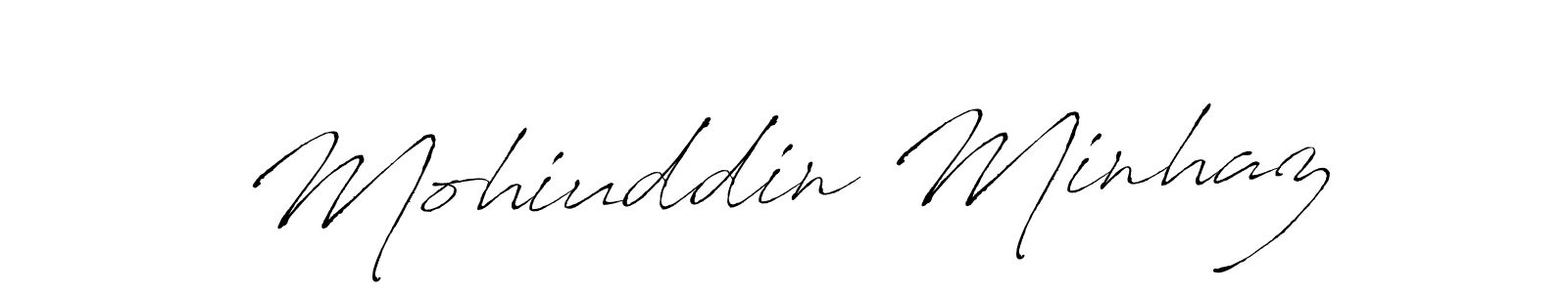 The best way (Antro_Vectra) to make a short signature is to pick only two or three words in your name. The name Mohiuddin Minhaz include a total of six letters. For converting this name. Mohiuddin Minhaz signature style 6 images and pictures png