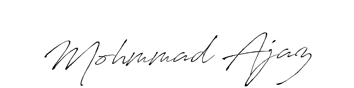 Use a signature maker to create a handwritten signature online. With this signature software, you can design (Antro_Vectra) your own signature for name Mohmmad Ajaz. Mohmmad Ajaz signature style 6 images and pictures png