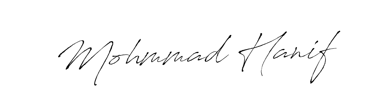 Also You can easily find your signature by using the search form. We will create Mohmmad Hanif name handwritten signature images for you free of cost using Antro_Vectra sign style. Mohmmad Hanif signature style 6 images and pictures png