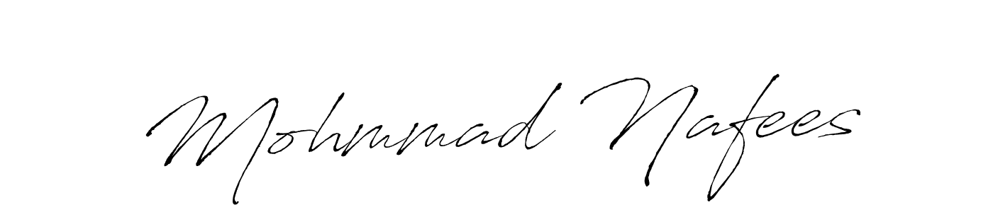 Design your own signature with our free online signature maker. With this signature software, you can create a handwritten (Antro_Vectra) signature for name Mohmmad Nafees. Mohmmad Nafees signature style 6 images and pictures png