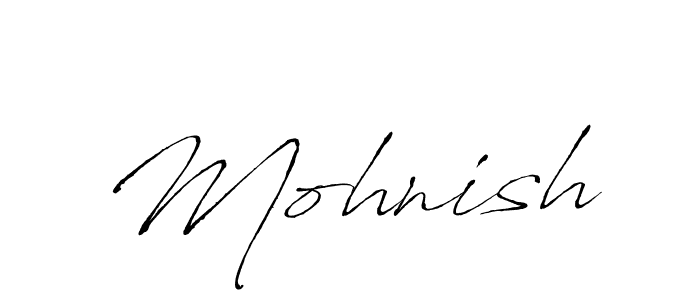 You should practise on your own different ways (Antro_Vectra) to write your name (Mohnish) in signature. don't let someone else do it for you. Mohnish signature style 6 images and pictures png