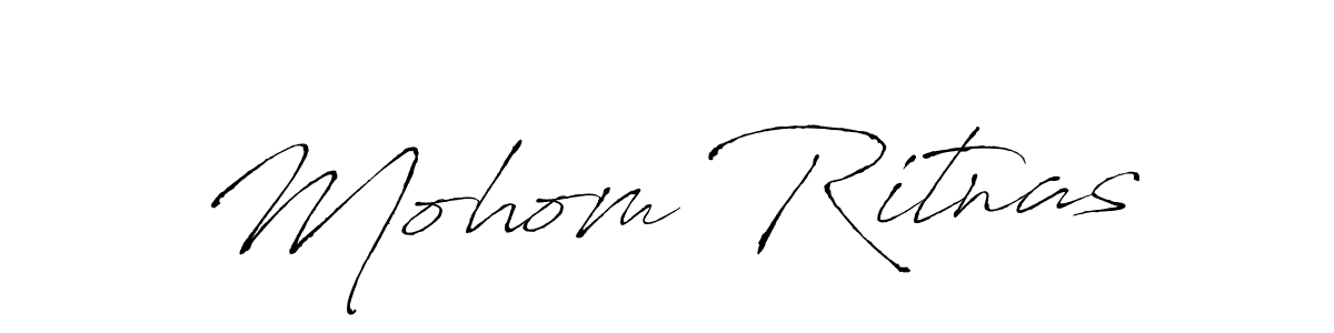 Also You can easily find your signature by using the search form. We will create Mohom Ritnas name handwritten signature images for you free of cost using Antro_Vectra sign style. Mohom Ritnas signature style 6 images and pictures png