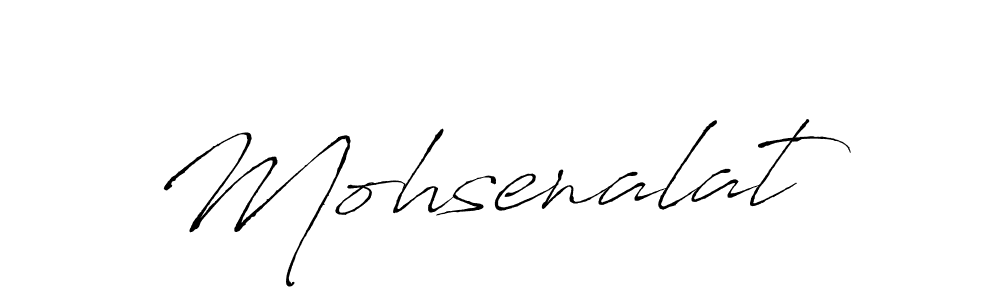 Mohsenalat stylish signature style. Best Handwritten Sign (Antro_Vectra) for my name. Handwritten Signature Collection Ideas for my name Mohsenalat. Mohsenalat signature style 6 images and pictures png