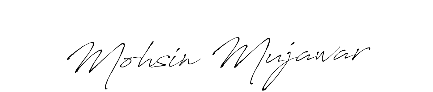 Also we have Mohsin Mujawar name is the best signature style. Create professional handwritten signature collection using Antro_Vectra autograph style. Mohsin Mujawar signature style 6 images and pictures png