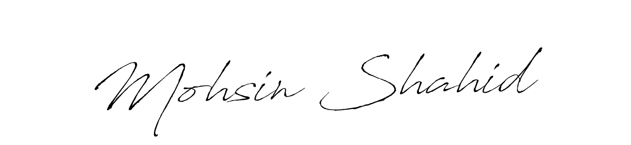 How to Draw Mohsin Shahid signature style? Antro_Vectra is a latest design signature styles for name Mohsin Shahid. Mohsin Shahid signature style 6 images and pictures png