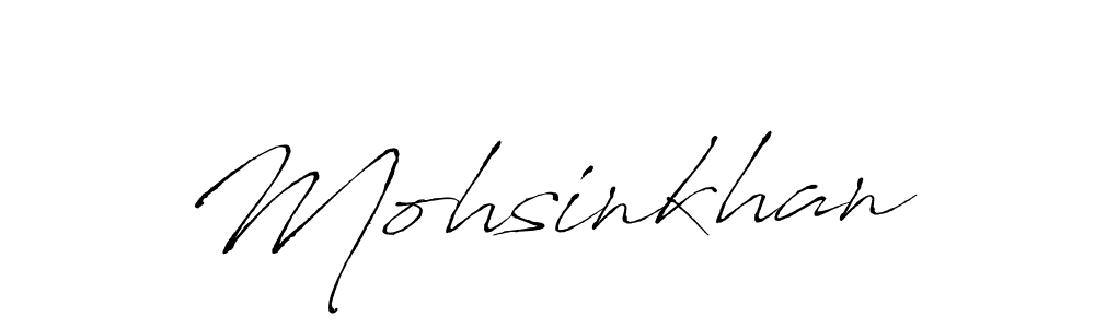 How to make Mohsinkhan signature? Antro_Vectra is a professional autograph style. Create handwritten signature for Mohsinkhan name. Mohsinkhan signature style 6 images and pictures png