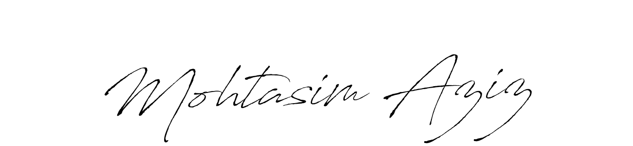 It looks lik you need a new signature style for name Mohtasim Aziz. Design unique handwritten (Antro_Vectra) signature with our free signature maker in just a few clicks. Mohtasim Aziz signature style 6 images and pictures png