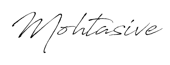 Get inspired by this graceful Antro_Vectra signature style for name Mohtasive. Smooth loops and balanced proportions for everyday use. Mohtasive signature style 6 images and pictures png