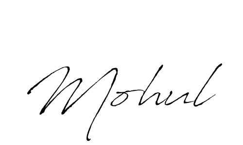 How to make Mohul signature? Antro_Vectra is a professional autograph style. Create handwritten signature for Mohul name. Mohul signature style 6 images and pictures png