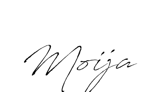 Moija stylish signature style. Best Handwritten Sign (Antro_Vectra) for my name. Handwritten Signature Collection Ideas for my name Moija. Moija signature style 6 images and pictures png