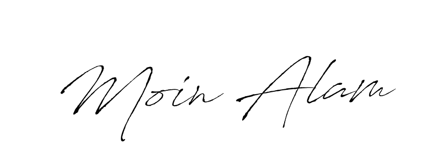 You should practise on your own different ways (Antro_Vectra) to write your name (Moin Alam) in signature. don't let someone else do it for you. Moin Alam signature style 6 images and pictures png