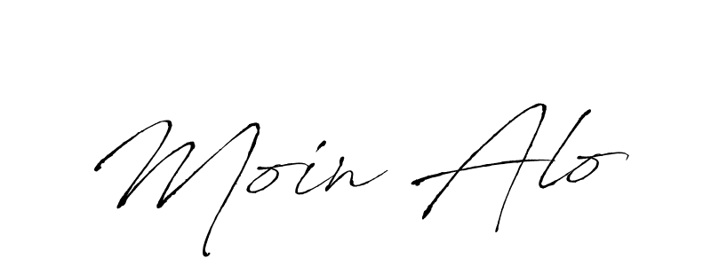 Make a beautiful signature design for name Moin Alo. Use this online signature maker to create a handwritten signature for free. Moin Alo signature style 6 images and pictures png