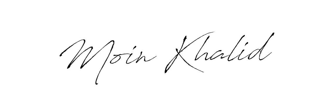 How to make Moin Khalid signature? Antro_Vectra is a professional autograph style. Create handwritten signature for Moin Khalid name. Moin Khalid signature style 6 images and pictures png