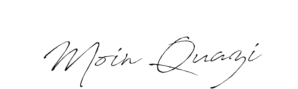 It looks lik you need a new signature style for name Moin Quazi. Design unique handwritten (Antro_Vectra) signature with our free signature maker in just a few clicks. Moin Quazi signature style 6 images and pictures png