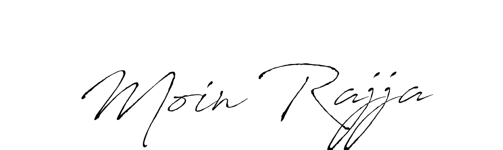 It looks lik you need a new signature style for name Moin Rajja. Design unique handwritten (Antro_Vectra) signature with our free signature maker in just a few clicks. Moin Rajja signature style 6 images and pictures png