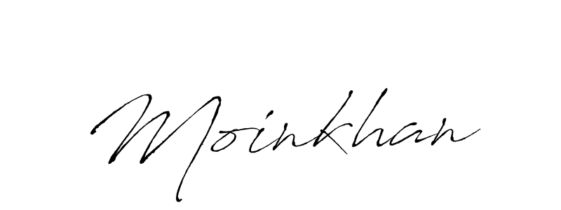 It looks lik you need a new signature style for name Moinkhan. Design unique handwritten (Antro_Vectra) signature with our free signature maker in just a few clicks. Moinkhan signature style 6 images and pictures png