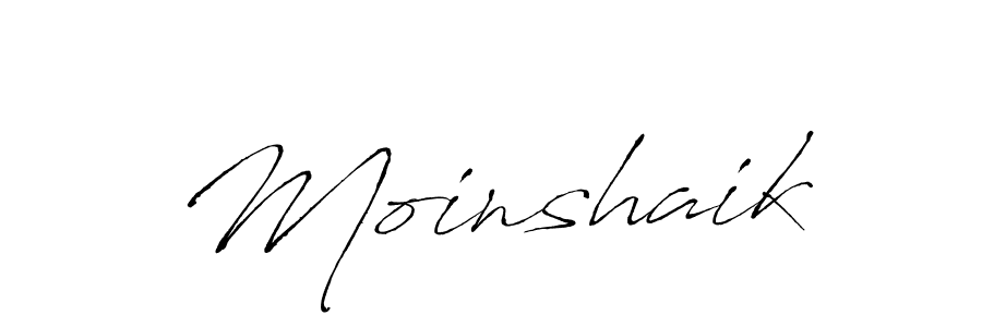 Also You can easily find your signature by using the search form. We will create Moinshaik name handwritten signature images for you free of cost using Antro_Vectra sign style. Moinshaik signature style 6 images and pictures png