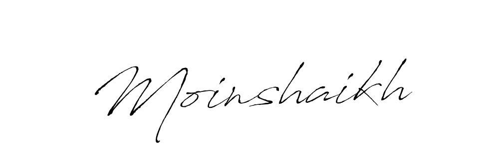 if you are searching for the best signature style for your name Moinshaikh. so please give up your signature search. here we have designed multiple signature styles  using Antro_Vectra. Moinshaikh signature style 6 images and pictures png