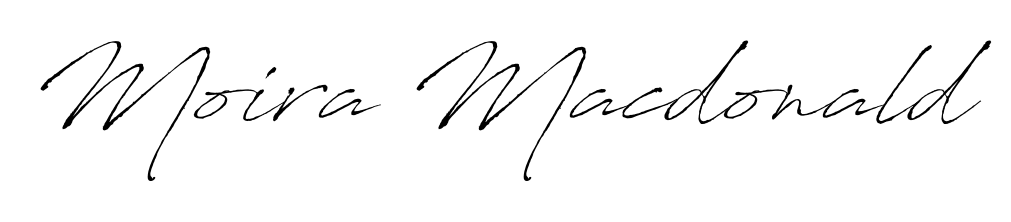 Give your name Moira Macdonald an exquisite flair with the Antro_Vectra script font. Ideal for contracts, resumes, and formal letterheads. Moira Macdonald signature style 6 images and pictures png
