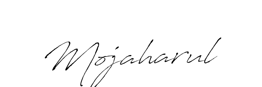 Make a beautiful signature design for name Mojaharul. With this signature (Antro_Vectra) style, you can create a handwritten signature for free. Mojaharul signature style 6 images and pictures png