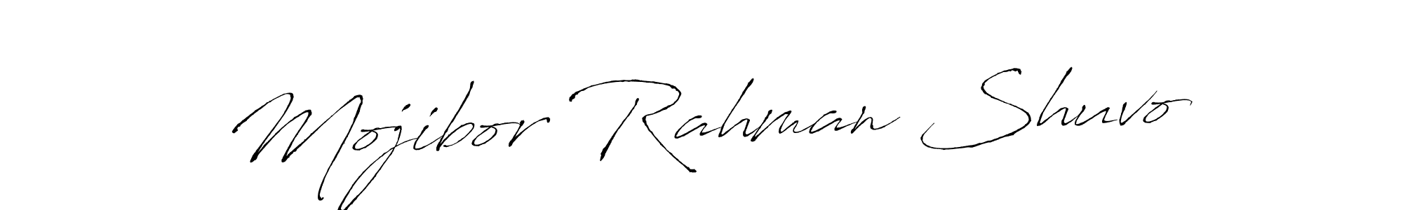 Make a beautiful signature design for name Mojibor Rahman Shuvo. Use this online signature maker to create a handwritten signature for free. Mojibor Rahman Shuvo signature style 6 images and pictures png