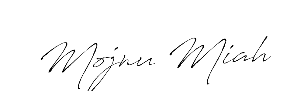 Make a beautiful signature design for name Mojnu Miah. Use this online signature maker to create a handwritten signature for free. Mojnu Miah signature style 6 images and pictures png