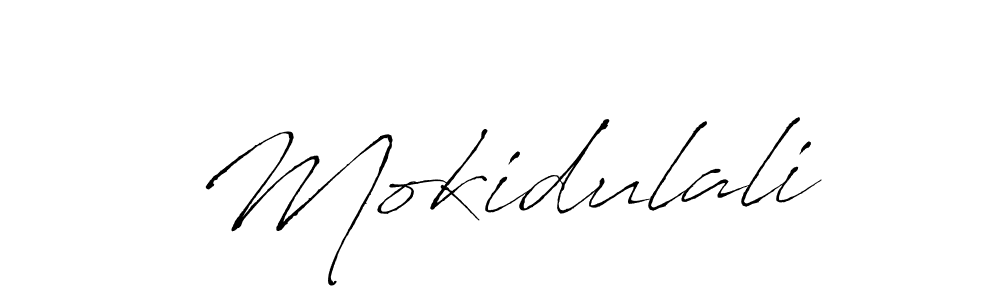 You should practise on your own different ways (Antro_Vectra) to write your name (Mokidulali) in signature. don't let someone else do it for you. Mokidulali signature style 6 images and pictures png