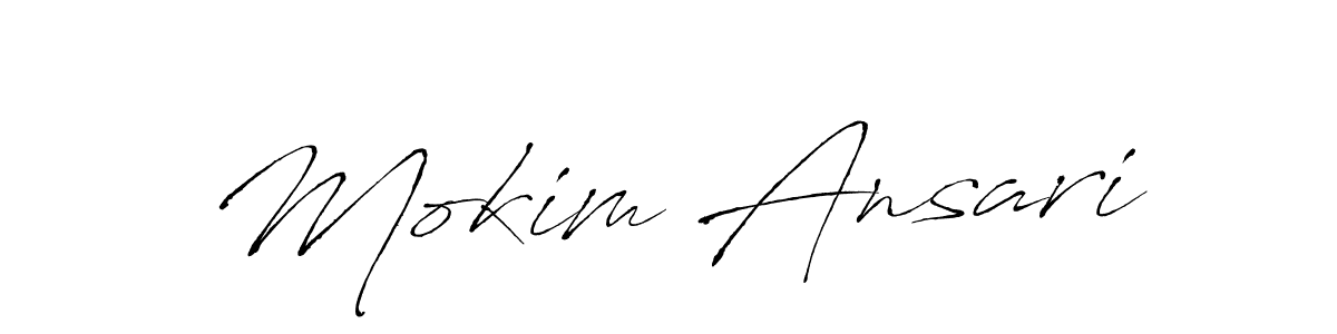 Use a signature maker to create a handwritten signature online. With this signature software, you can design (Antro_Vectra) your own signature for name Mokim Ansari. Mokim Ansari signature style 6 images and pictures png